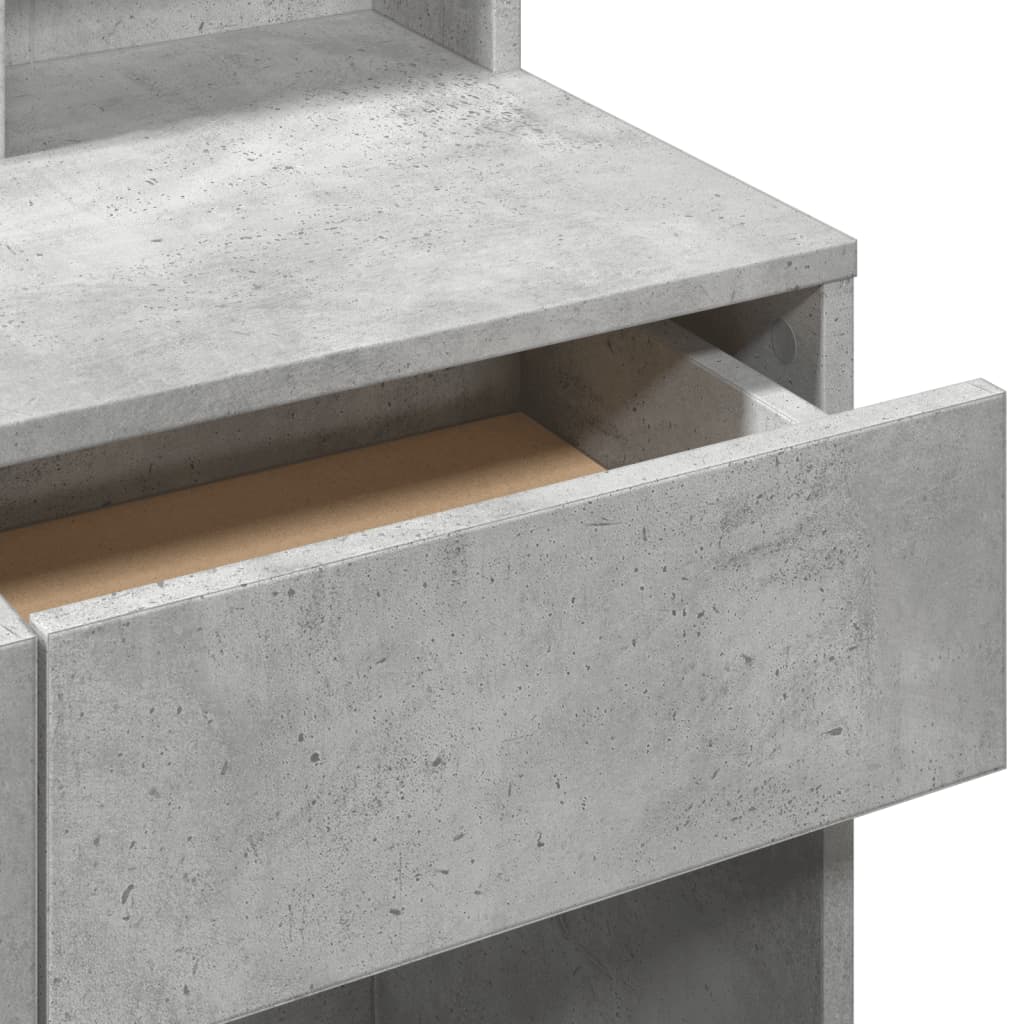 Dressing Table With Mirror 80X41X144.5 Cm